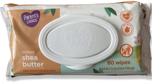 Baby Wipes 80ct Shea Butter