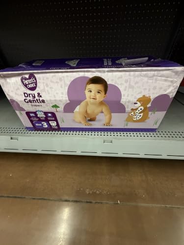 Dry & Gentle Diapers, Size 3, 126 Count