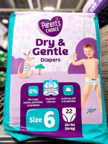 Dry & Gentle Diapers Size 6, Pack of 1