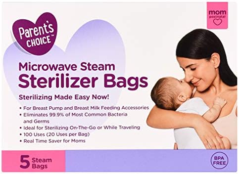 Microwave Steam Sterilizer Bags