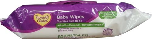 Quilted Baby Wipes, Refreshing Cucumber, 80ct